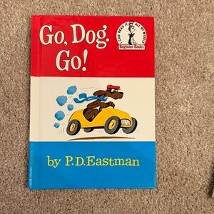 Go, Dog. Go! by P.D. Eastman - Red, White, and Blue Cover